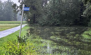 Heftige Unwetter haben in den Gütersloher Ortsteilen Isselhorst und Avenwedde teils für Überschwemmungen und vollgelaufene Keller gesorgt. - Jeanette Salzmann Heftige Unwetter haben in den Gütersloher Ortsteilen Isselhorst und Avenwedde teils für Überschwemmungen und vollgelaufene Keller gesorgt. - Jeanette Salzmann