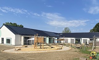 Der neue Simeon-Kindergarten hat jetzt fünf Gruppen. - Dirk Windmöller Der neue Simeon-Kindergarten hat jetzt fünf Gruppen. - Dirk Windmöller