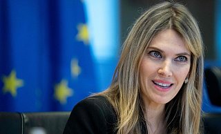 Im Januar 2022 schaffte Kaili den Aufstieg in die Leitungsebene des EU-Parlaments. - ERIC VIDAL / EUROPEAN PARLIAMENT / AFP Im Januar 2022 schaffte Kaili den Aufstieg in die Leitungsebene des EU-Parlaments. - ERIC VIDAL / EUROPEAN PARLIAMENT / AFP