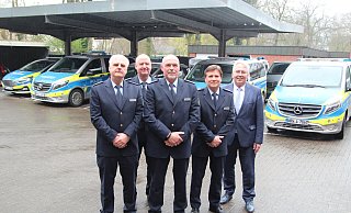 Stellten die Bilanz vor: Andreas Delplanque (v.l.), Andreas Brings, Hans-Joachim Gronau, Michael Amelung, Landrat Jürgen Müller. - Mira Solke Stellten die Bilanz vor: Andreas Delplanque (v.l.), Andreas Brings, Hans-Joachim Gronau, Michael Amelung, Landrat Jürgen Müller. - Mira Solke