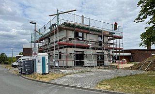 Das Musterhaus im neuen Baugebiet. - Projektentwickler Das Musterhaus im neuen Baugebiet. - Projektentwickler