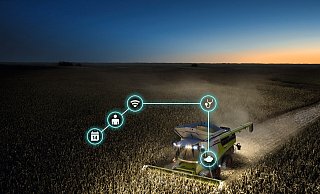 Eingebettete Systeme können mit algorithmenbasiert arbeitender KI Steuerungsprozesse in Landmaschinen weiter optimieren. - Claas Eingebettete Systeme können mit algorithmenbasiert arbeitender KI Steuerungsprozesse in Landmaschinen weiter optimieren. - Claas