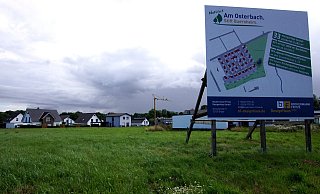 Das Baugebiet "Am Osterbach" ist in Stift Quernheim entstanden. - Niklas Krämer Das Baugebiet "Am Osterbach" ist in Stift Quernheim entstanden. - Niklas Krämer
