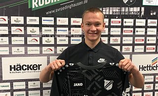Kommt an den Wiehen: Nico Tübing spielt ab der nächsten Saison für den SV Rödinghausen. - SV Rödinghausen Kommt an den Wiehen: Nico Tübing spielt ab der nächsten Saison für den SV Rödinghausen. - SV Rödinghausen
