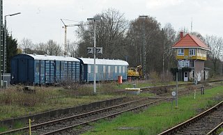 Das Stellwerk in Rahden ist in den kommenden Tagen mal wieder nicht besetzt. - Joern Spreen-Ledebur Das Stellwerk in Rahden ist in den kommenden Tagen mal wieder nicht besetzt. - Joern Spreen-Ledebur