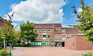 Der Innenhof der Lohmannshof-Siedlung gehört der Stadt Bielefeld. - Stefan Becker Der Innenhof der Lohmannshof-Siedlung gehört der Stadt Bielefeld. - Stefan Becker