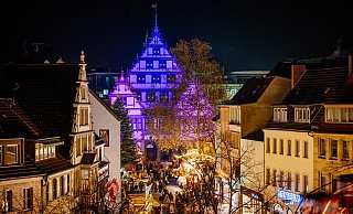 Der Paderborner Weihnachtsmarkt startet am 19. November. - Stadt Paderborn/Besim Mazhiqi Der Paderborner Weihnachtsmarkt startet am 19. November. - Stadt Paderborn/Besim Mazhiqi