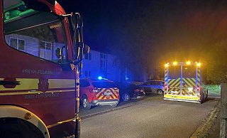 Feuerwehreinsatz in Bad Lippspringe. - Feuerwehr Bad Lippspringe Feuerwehreinsatz in Bad Lippspringe. - Feuerwehr Bad Lippspringe