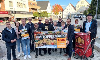Stadt, Organisatoren und Beschicker stehen in den Startlöchern für den Bürener Kartoffelmarkt. - Stadt Büren Stadt, Organisatoren und Beschicker stehen in den Startlöchern für den Bürener Kartoffelmarkt. - Stadt Büren