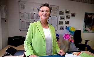 Jutta Hermann von der Europaschule geht in den Ruhestand. Sie wird vor allem die Lebendigkeit der Schule vermissen. - Andreas Frücht Jutta Hermann von der Europaschule geht in den Ruhestand. Sie wird vor allem die Lebendigkeit der Schule vermissen. - Andreas Frücht