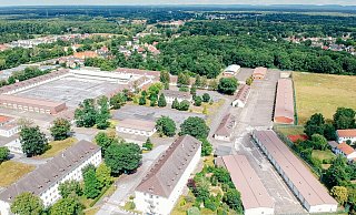 Die frühere Dempsey Kaserne wurde im November 2019 von den britischen Streitkräften geräumt. Der neue Bebauungsplan erstreckt sich über 14,9 Hektar. - Besim Mazhiqi Die frühere Dempsey Kaserne wurde im November 2019 von den britischen Streitkräften geräumt. Der neue Bebauungsplan erstreckt sich über 14,9 Hektar. - Besim Mazhiqi