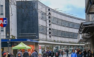 Diese Karstadt-Ansicht in Bielefeld gehört bald der Vergangenheit an. - Andreas Zobe Diese Karstadt-Ansicht in Bielefeld gehört bald der Vergangenheit an. - Andreas Zobe