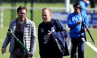 Fußball-Fachmann: Ioan Perdei als Trainer. Foto: Bieber - Egon Bieber Fußball-Fachmann: Ioan Perdei als Trainer. Foto: Bieber - Egon Bieber