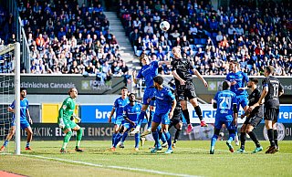 In beiden Halbzeiten ließ der SCP einige gute Torchancen aus. - BESIM MAZHIQI In beiden Halbzeiten ließ der SCP einige gute Torchancen aus. - BESIM MAZHIQI