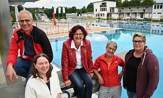 Volker Saum (v. l.), Wiebke Morhenn, Brita Jäger, Sharon Jackson sowie Diana Schiffter. - Thomas Kube Volker Saum (v. l.), Wiebke Morhenn, Brita Jäger, Sharon Jackson sowie Diana Schiffter. - Thomas Kube