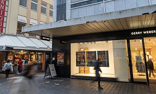 In der ehemaligen Hallhuber-Filiale ist das Outlet von Gerry Weber eingezogen - aber nur für kurze Zeit. - Oliver Krato In der ehemaligen Hallhuber-Filiale ist das Outlet von Gerry Weber eingezogen - aber nur für kurze Zeit. - Oliver Krato