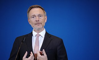 Christian Lindner (FDP), Bundesminister der Finanzen. - Kay Nietfeld Christian Lindner (FDP), Bundesminister der Finanzen. - Kay Nietfeld