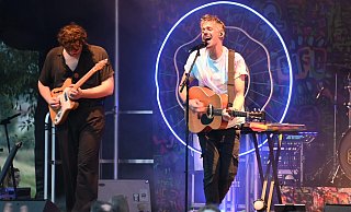 Die Coldplay-Tribute-Band Viva la Vida sorgt am Freitagabend für besondere Momente. - Thomas Kube Die Coldplay-Tribute-Band Viva la Vida sorgt am Freitagabend für besondere Momente. - Thomas Kube