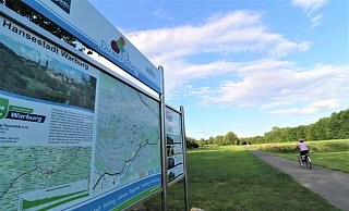 Der 112 Kilometer lange Diemelradweg hat vier Sterne – und soll bald den fünften bekommen. - Simone Flörke Der 112 Kilometer lange Diemelradweg hat vier Sterne – und soll bald den fünften bekommen. - Simone Flörke