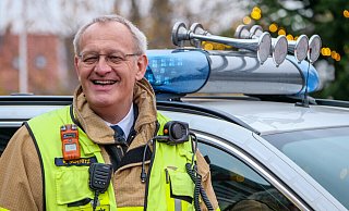 Ralf Schmitz blickt auf seine Zeit als Feuerwehrchef zurück. - © 2018 Ralph Meyer. All rights reserved Ralf Schmitz blickt auf seine Zeit als Feuerwehrchef zurück. - © 2018 Ralph Meyer. All rights reserved