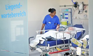 Nach dem Cyberangriff an Heiligabend ist die Notaufnahme des Franziskus-Hospitals weiterhin von der Notfallversorgung bei den Leitstellen und Nachbarhäusern abgemeldet. - Sarah Jonek Nach dem Cyberangriff an Heiligabend ist die Notaufnahme des Franziskus-Hospitals weiterhin von der Notfallversorgung bei den Leitstellen und Nachbarhäusern abgemeldet. - Sarah Jonek