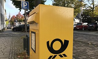 Auch in diesen Briefkasten in der Bürener Burgstraße eingeworfene Postsendungen kamen zum Teil nicht bei den Empfängern an. - Karl Finke Auch in diesen Briefkasten in der Bürener Burgstraße eingeworfene Postsendungen kamen zum Teil nicht bei den Empfängern an. - Karl Finke