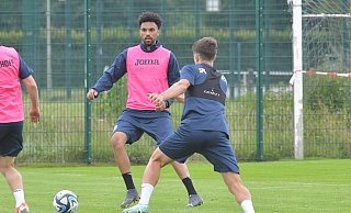 Jesse Tugbenyo trainiert aktuell beim DSC Arminia mit. - Jens Dünhölter Jesse Tugbenyo trainiert aktuell beim DSC Arminia mit. - Jens Dünhölter