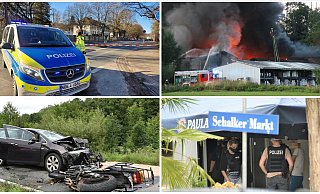 Im Februar hatte die Polizei den Bereich rund um die Kaserne in Höxter weiträumig abgesperrt. Die schwarze Rauchsäule beim Großbrand in der alten Papiermühle bei Steinheim war kilometerweit zu sehen. Bei einem schweren Unfall wurde die Front des Opel-Astra Kombi auf der B239 von der Wucht des Aufpralls komplett eingedrückt. Ende Juni hatte die Polizei mehrere Objekte in Höxter durchsucht – der Verdacht: Mafia-Aktivitäten - Archivbilder: Kube (3)/M. Schellenberg Im Februar hatte die Polizei den Bereich rund um die Kaserne in Höxter weiträumig abgesperrt. Die schwarze Rauchsäule beim Großbrand in der alten Papiermühle bei Steinheim war kilometerweit zu sehen. Bei einem schweren Unfall wurde die Front des Opel-Astra Kombi auf der B239 von der Wucht des Aufpralls komplett eingedrückt. Ende Juni hatte die Polizei mehrere Objekte in Höxter durchsucht – der Verdacht: Mafia-Aktivitäten - Archivbilder: Kube (3)/M. Schellenberg
