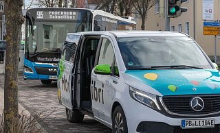 Der Holibri fährt schon im Kreis Paderborn, in Altenbeken wurde das Bestell-Taxi allerdings abgelehnt. - Nph Der Holibri fährt schon im Kreis Paderborn, in Altenbeken wurde das Bestell-Taxi allerdings abgelehnt. - Nph
