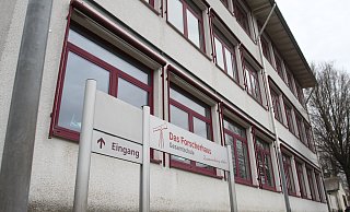 Die Forscherhausgesamtschule an der Heidestraße in Bünde. Foto: Felix Eisele - Felix Eisele Die Forscherhausgesamtschule an der Heidestraße in Bünde. Foto: Felix Eisele - Felix Eisele