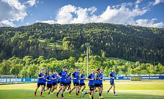 Im italienischen Pustertal bereiteten sich die Profis von Arminia Bielefeld bereits im vergangenen Sommer auf die Drittligasaison vor. - Sarah Jonek Im italienischen Pustertal bereiteten sich die Profis von Arminia Bielefeld bereits im vergangenen Sommer auf die Drittligasaison vor. - Sarah Jonek
