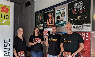 Das Kulturbüro-Team um Maren Werner (v. l.), Tamara Di Turo, Christian Rabe und Dirk Hinke freut sich auf viele Höhepunkte. - Alex Wall Das Kulturbüro-Team um Maren Werner (v. l.), Tamara Di Turo, Christian Rabe und Dirk Hinke freut sich auf viele Höhepunkte. - Alex Wall