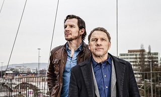 In Stuttgart ermitteln Richy Müller (r.) als Kriminalhauptkommissar Thorsten Lannert und Felix Klare als Kriminalhauptkommissar Sebastian Bootz. - SWR/Maor Waisburd In Stuttgart ermitteln Richy Müller (r.) als Kriminalhauptkommissar Thorsten Lannert und Felix Klare als Kriminalhauptkommissar Sebastian Bootz. - SWR/Maor Waisburd