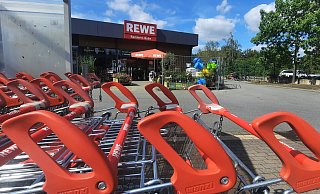 In diesem Supermarkt Am Piepenbrink eskalierte die Situation schließlich am Dienstagabend. - David Schellenberg In diesem Supermarkt Am Piepenbrink eskalierte die Situation schließlich am Dienstagabend. - David Schellenberg