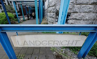 Vor dem Landgericht Bielefeld konnte ein Fall möglicher Bedrohung nicht aufgeklärt werden. - Friso Gentsch Vor dem Landgericht Bielefeld konnte ein Fall möglicher Bedrohung nicht aufgeklärt werden. - Friso Gentsch