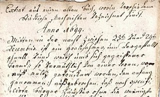 Das Steinheimer Dokument ist in der für die Frühe Neuzeit typischen Kurrentschrift verfasst. - Heike Sternberg-el Hotabi Das Steinheimer Dokument ist in der für die Frühe Neuzeit typischen Kurrentschrift verfasst. - Heike Sternberg-el Hotabi