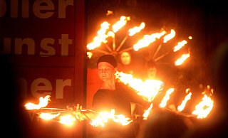 Die "School of fire" war schon vergangenes Jahr dabei. - Felix Eisele Die "School of fire" war schon vergangenes Jahr dabei. - Felix Eisele
