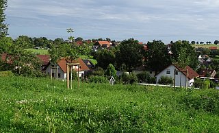 Dort, wo bis April 2022 das sogenannte "Horrorhaus von Höxter" stand, wachsen nun drei kleine Bäumchen. - Moritz Räker Dort, wo bis April 2022 das sogenannte "Horrorhaus von Höxter" stand, wachsen nun drei kleine Bäumchen. - Moritz Räker