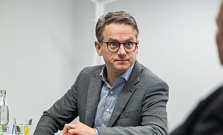 Carsten Linnemann (Generalsekretär CDU) beim Interview mit dieser Redaktion. - Oliver Krato Carsten Linnemann (Generalsekretär CDU) beim Interview mit dieser Redaktion. - Oliver Krato