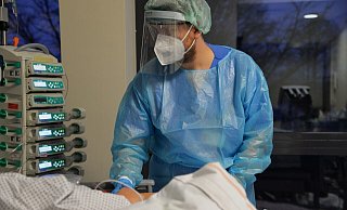 Das Klinikum behandelt nach wie vor viele Covid-19-Patinten. - Klinikum Herford Das Klinikum behandelt nach wie vor viele Covid-19-Patinten. - Klinikum Herford