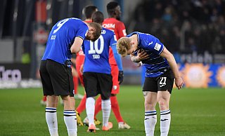 Mit 48 Torbeteiligungen waren Andreas Voglsammer (r.) und Fabian Klos Arminia Bielefelds Garanten für den Aufstieg in die Bundesliga. - imago images/Team 2 Mit 48 Torbeteiligungen waren Andreas Voglsammer (r.) und Fabian Klos Arminia Bielefelds Garanten für den Aufstieg in die Bundesliga. - imago images/Team 2