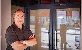 Mario Amato vor seinem Restaurant. - Mike-Dennis Müller / www.mdm.photo Mario Amato vor seinem Restaurant. - Mike-Dennis Müller / www.mdm.photo
