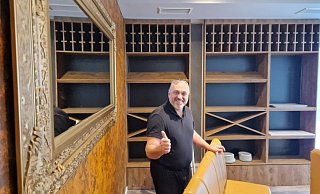 Domenico Gentili, Inhaber der Osteria Gentili, möchte sein Restaurant nach einer zweimonatigen Umbaupause am Samstag, 20. Januar, wiedereröffnen. - Uwe Pollmeier Domenico Gentili, Inhaber der Osteria Gentili, möchte sein Restaurant nach einer zweimonatigen Umbaupause am Samstag, 20. Januar, wiedereröffnen. - Uwe Pollmeier