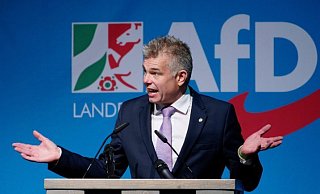 Thomas Röckemann kandidiert bei der Landtagswahl für die AfD. - Archivfoto: Henning Kaiser/dpa Thomas Röckemann kandidiert bei der Landtagswahl für die AfD. - Archivfoto: Henning Kaiser/dpa