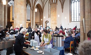 War ein Erfolg: Die Vesperkirche 2020 mit ihren 10.000 Gästen. - Mike-Dennis Müller / www.mdm.photo War ein Erfolg: Die Vesperkirche 2020 mit ihren 10.000 Gästen. - Mike-Dennis Müller / www.mdm.photo