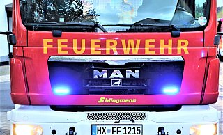 Die Feuerwehr Warburg musste am Mittwochmorgen zu einem Gasalarm ausrücken - und in der Nacht zuvor zu drei weiteren Einsätzen. - Simone Flörke Die Feuerwehr Warburg musste am Mittwochmorgen zu einem Gasalarm ausrücken - und in der Nacht zuvor zu drei weiteren Einsätzen. - Simone Flörke