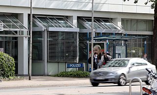 Die Polizeiwache Ost am Kesselbrink. - Wolfgang Rudolf Die Polizeiwache Ost am Kesselbrink. - Wolfgang Rudolf