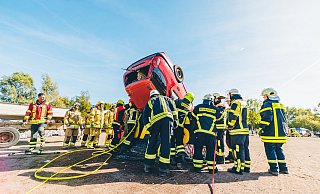 Unfallszenarien wie dieses trainieren rund 500 Einsatzkräfte aus aller Welt ab dem 6. Oktober in Paderborn. - fbk-blankaKroflic_ Unfallszenarien wie dieses trainieren rund 500 Einsatzkräfte aus aller Welt ab dem 6. Oktober in Paderborn. - fbk-blankaKroflic_
