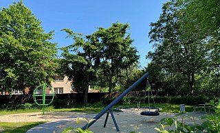 Der Spielplatz Holtkamp ist nun wieder mit neuen Spielgeräten ausgestattet. - Stadt Löhne Der Spielplatz Holtkamp ist nun wieder mit neuen Spielgeräten ausgestattet. - Stadt Löhne