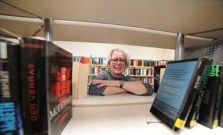 Liselotte Wolter arbeitete 15 Jahre in der Rahdener Stadtbücherei. Die Rahdenerin besuchte auch gern die Buchmessen in Leipzig und Frankfurt, um nach neuer Literatur für die Bücherei Ausschau zu halten. - Joern Spreen-Ledebur Liselotte Wolter arbeitete 15 Jahre in der Rahdener Stadtbücherei. Die Rahdenerin besuchte auch gern die Buchmessen in Leipzig und Frankfurt, um nach neuer Literatur für die Bücherei Ausschau zu halten. - Joern Spreen-Ledebur